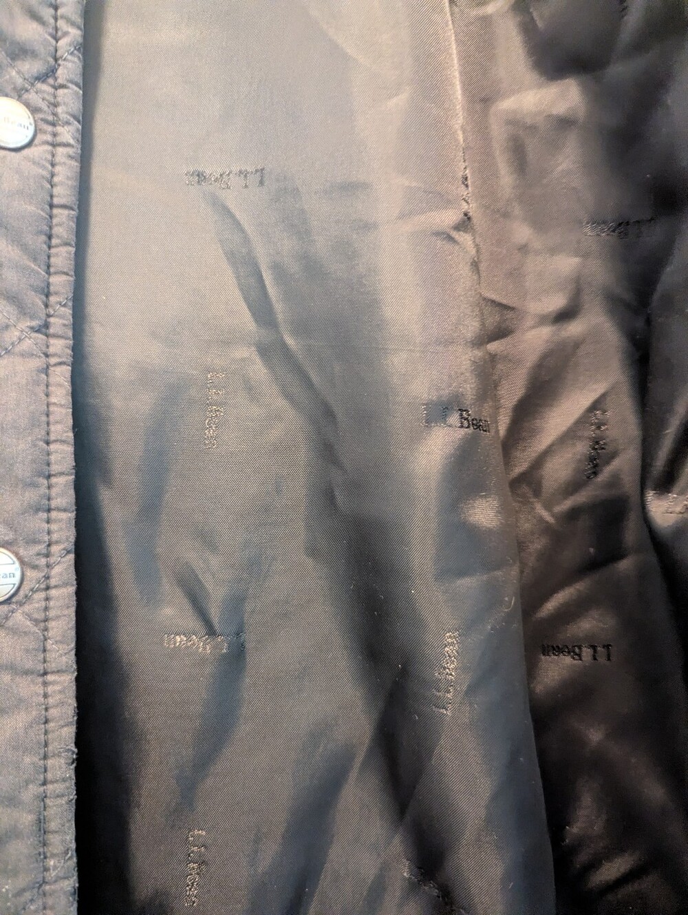 Vintage LL Bean Quilted Riding Barn Jacket - Picture 12 of 13